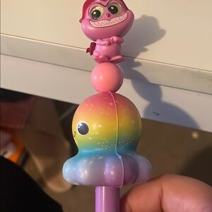 Colorful Kids Toy with Pink and Rainbow Design